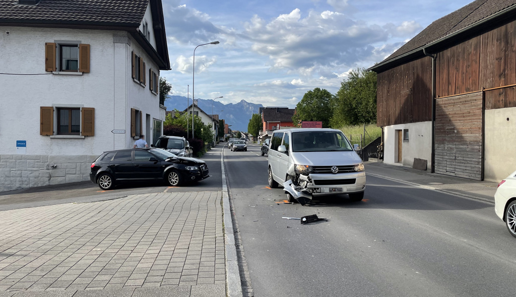 Zwei Unfälle mit jeweils einem Verletzten in Liechtenstein