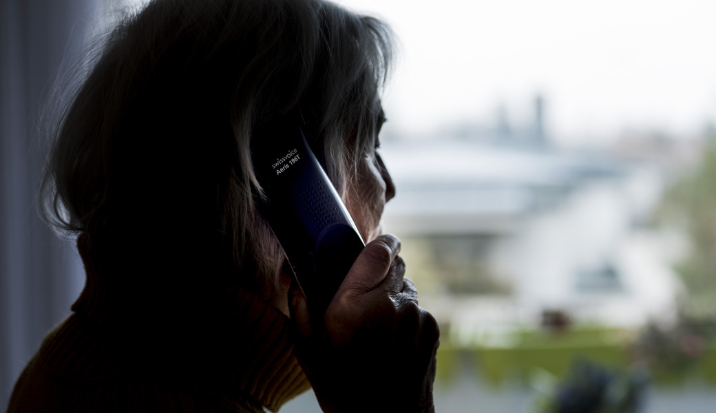 Ein Telefonbetrüger rief am Montag eine 78-Jährige Frau in Rebstein an.