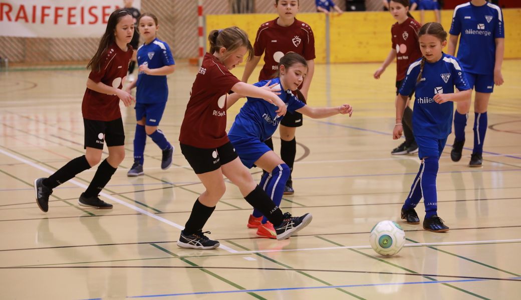 Der Nachwuchs zeigte am Raiffeisen Juniorenhallenturnier des FC Buchs was er drauf hat.