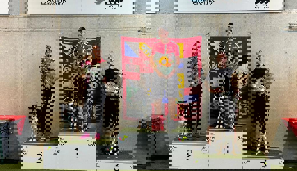 Tanja Fähndrich (links) schaffte es mit Lycan aufs Podest.