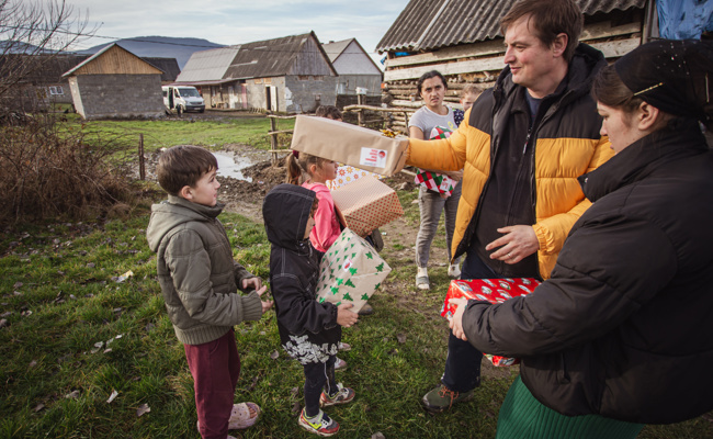 Werdenberger Weihnachtspäckli für Osteuropa