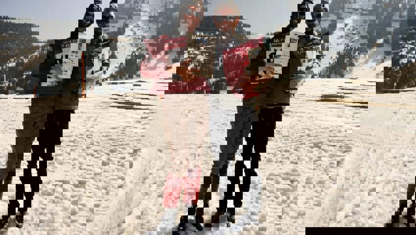  Podest Fassdauben: 2. Luzia Götte, 1. Ueli Wickli. 