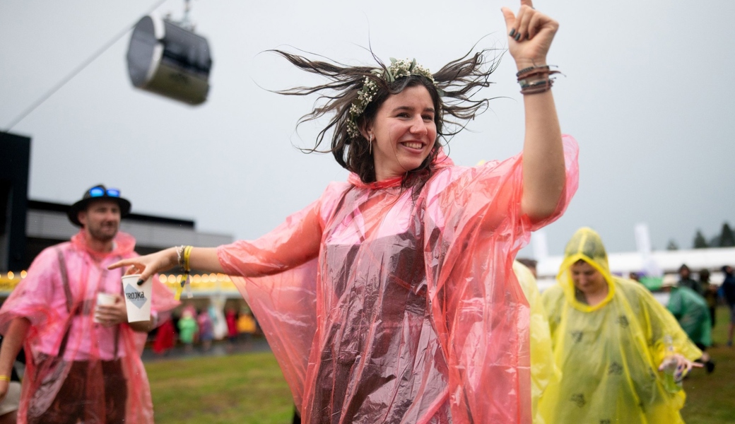 Vanessa Mai, Regen und Topstimmung: Das Schlager-Openair Flumserberg in Bildern