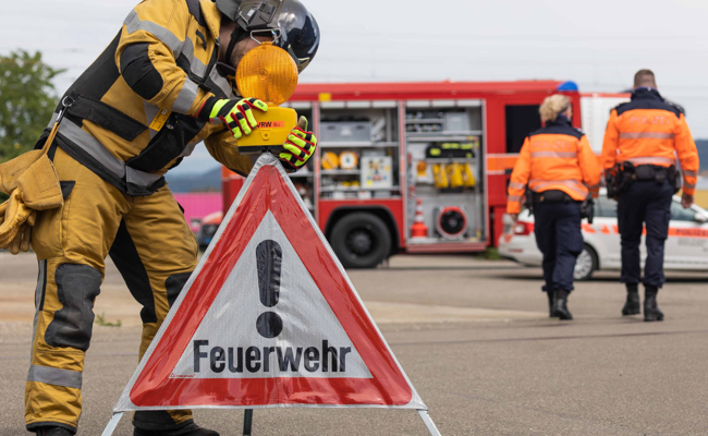 Feuerwehr im Einsatz: Rauchentwicklung während der Nachtschicht
