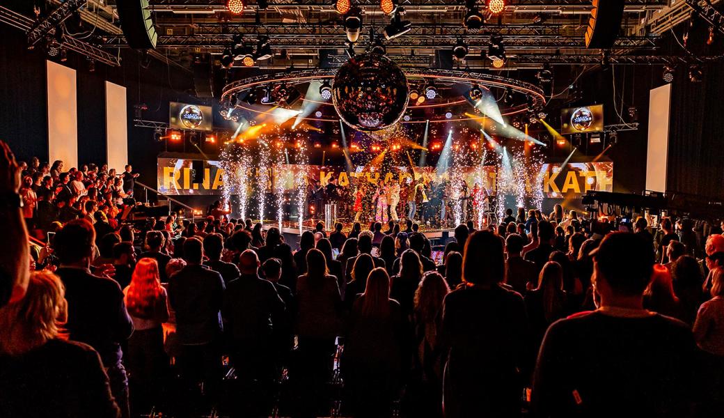 Carmen Fenk in der Revivalshow. 