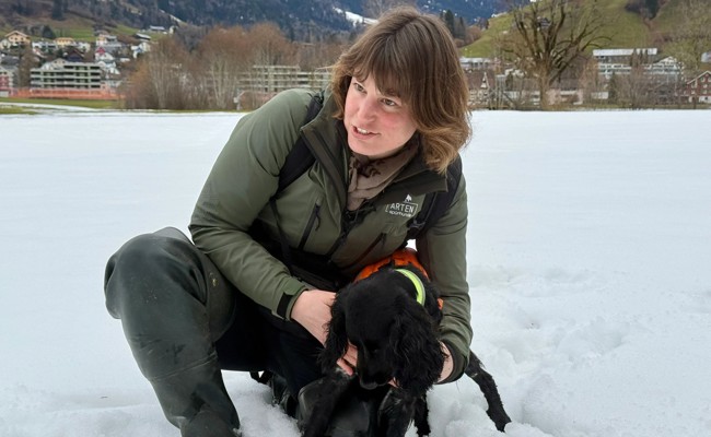 Fischotter im Toggenburg: Mit Cockerspaniel Brix auf Spurensuche