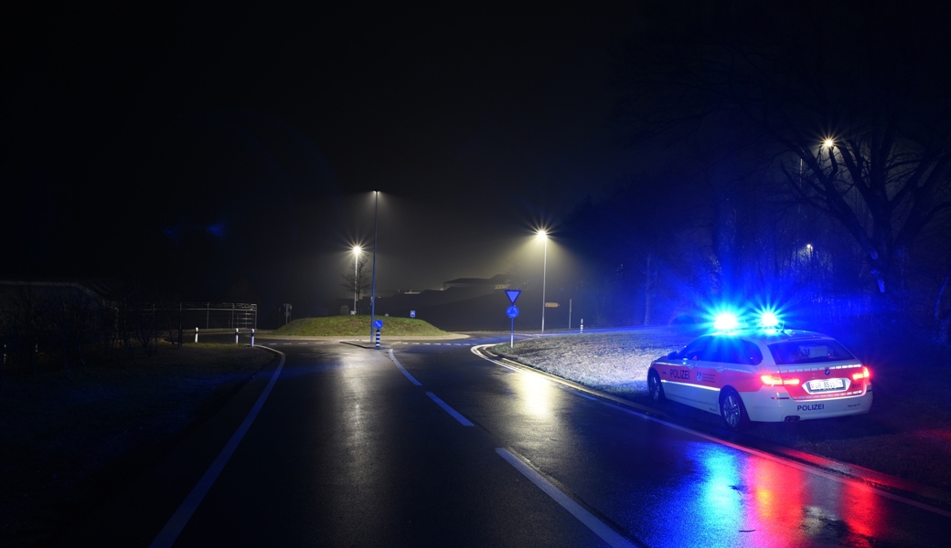 Die Polizei konnte drei junge Personen aus Frankreich festnehmen.