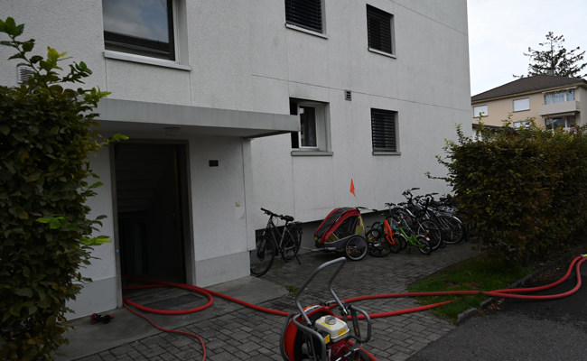 200'000 Franken Schaden nach Brand in einer Wohnung
