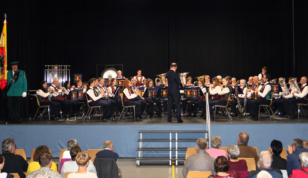 Die Musikgesellschaft Sennwald machte den Anfang am Vorbereitungskonzert auf das Kantonale Musikfest in Mels.