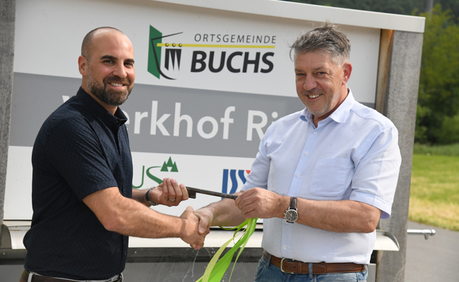 Ortsgemeinde Buchs: Heini Senn übergab an Nachfolger