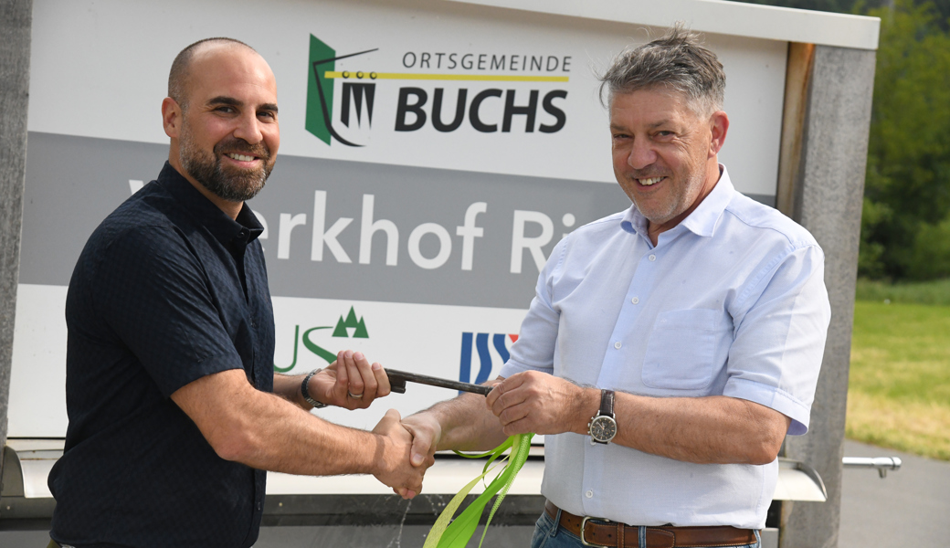 Ortsgemeinde Buchs: Heini Senn übergab an Nachfolger