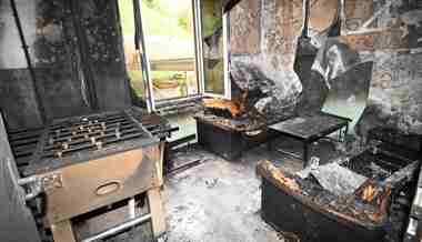 Brand in Asylunterkunft: Grosser Schaden