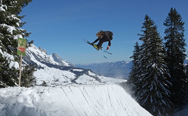 Zu wenige Schnee für Warmtobel Jam