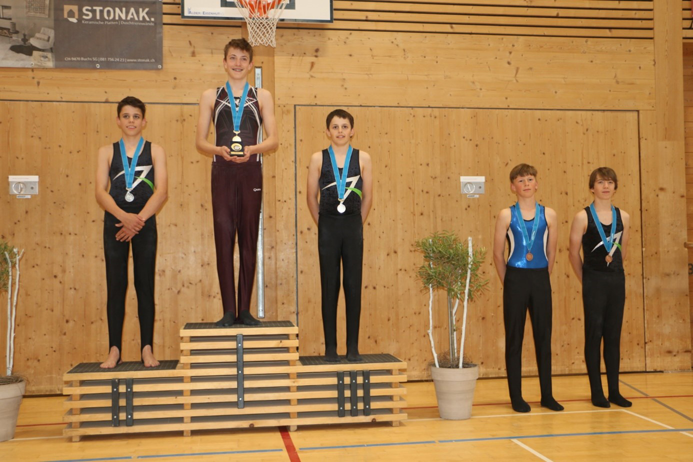 Aufs Podest geturnt: Zwillinge und Bruderpaar trumpfen auf