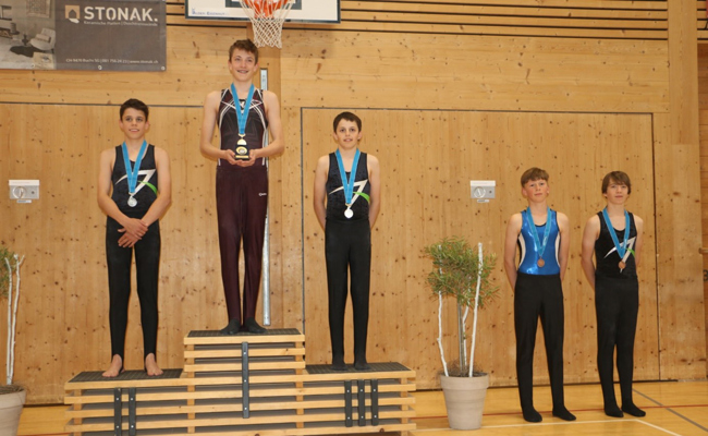 Aufs Podest geturnt: Zwillinge und Bruderpaar trumpfen auf