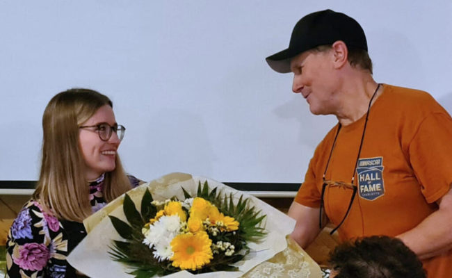 Nicole Göldi wurde für ihre grossen sportlichen Erfolge zum Ehrenmitglied ernannt