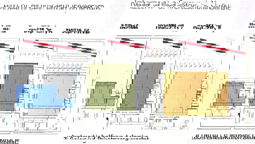 Für eine Doppelhalle müsste der rote Hartplatz weichen, da sie deutlich mehr Platz benötigt. Grafik: PD