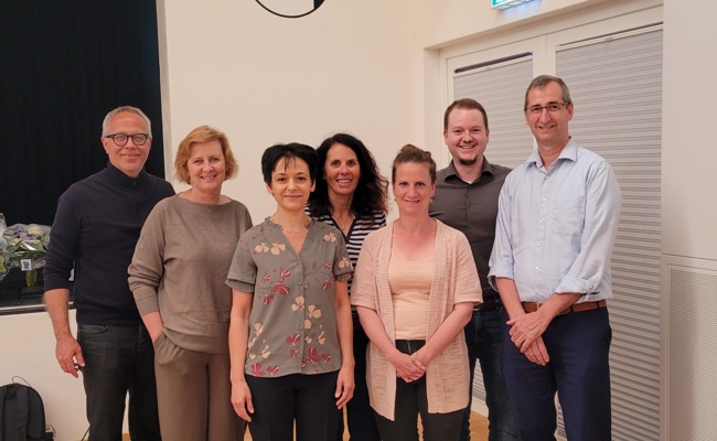 Cécile Toldo konnte das Präsidium der Spitex an Eduard Moser übergeben