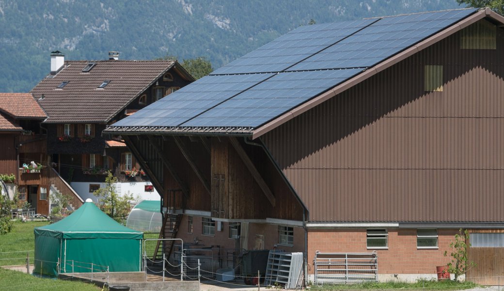 Ein grosser Teil der Sonnenenergie kommt aus ländlichen Gemeinden.