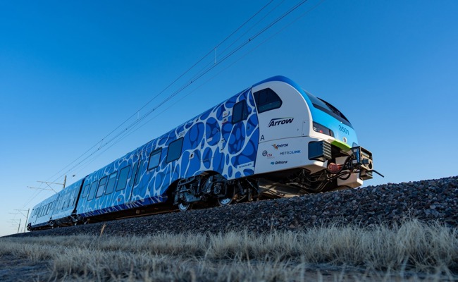 Weltrekord: So weit ist der erste Stadler-Wasserstoffzug gefahren