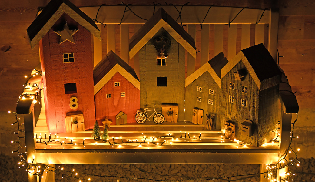 Lichterglanz während der Adventszeit in Dörfern und Quartieren