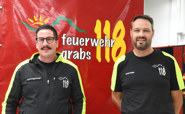 Führungswechsel: Feuerwehrkommandant Koller übergibt an Eggenberger