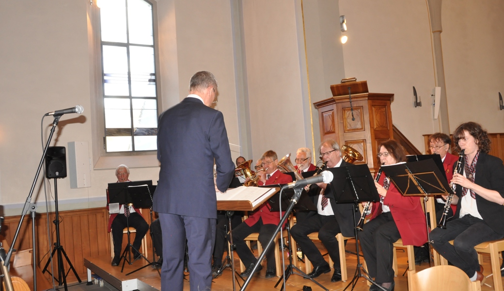 Die Musikgesellschaft Oberschan forderte beim Jahreskonzert ihr Publikum.