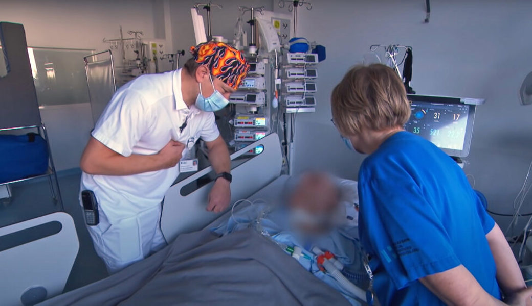  19 von 30 Patienten in der SR RWS sind ungeimpft. 