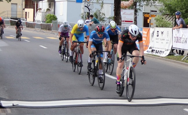 Kriterium-Sieg für Mauro Dürr vom RV Buchs