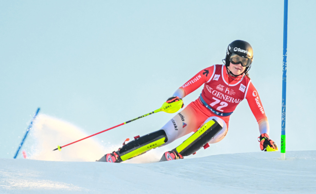 Zelger liegt im Riesenslalom in Hafjell weit zurück
