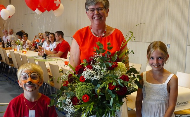 Barbara Dürr versprüht Optimismus an Bundesfeier: «Wir schaffen die Herausforderungen»