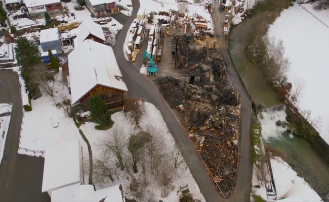 Auf die Flammen folgt die Spendenbereitschaft