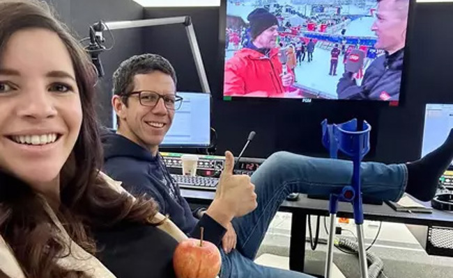 Auszeit als SRF-Expertin: Tina Weirather verabschiedet sich in die Babypause