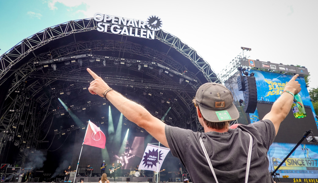 Das Openair St.Gallen begrüsst auch dieses Jahr wieder viele Stammgäste