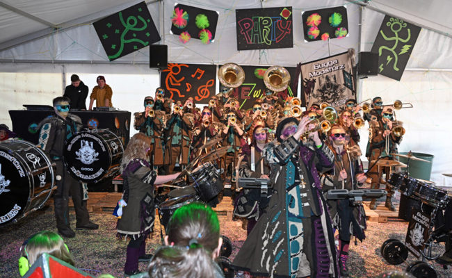 Die Wartauer Fasnacht war auch ohne den traditionellen Umzug ein Erfolg