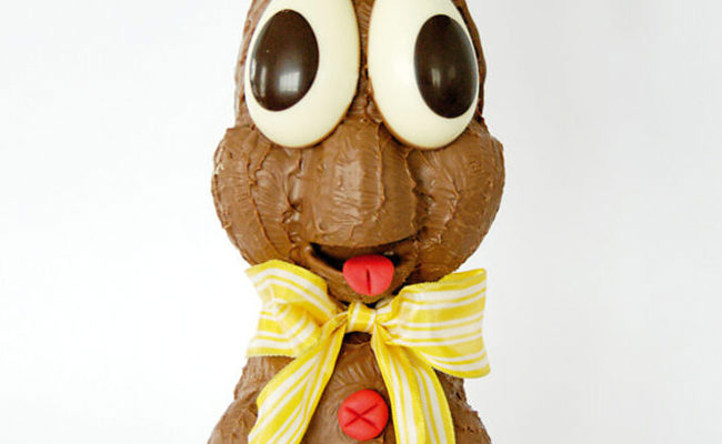 Riesiger Wanger-Osterhase kann im Schloss Werdenberg bestaunt und gegessen werden