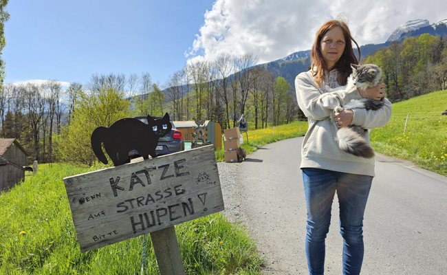 Ist die Strasse zur Voralp für manche eine Rennstrecke?