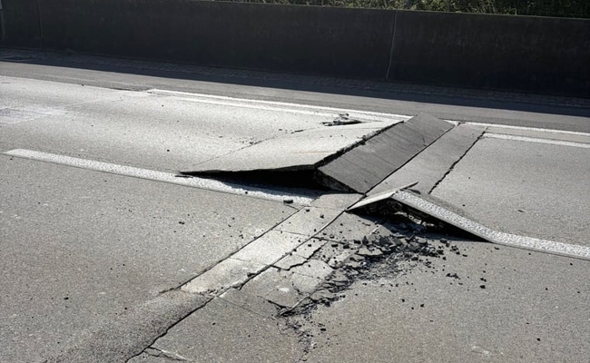 Schon wieder Hitzeschaden auf der A13: Was das Bundesamt für Strassen sagt