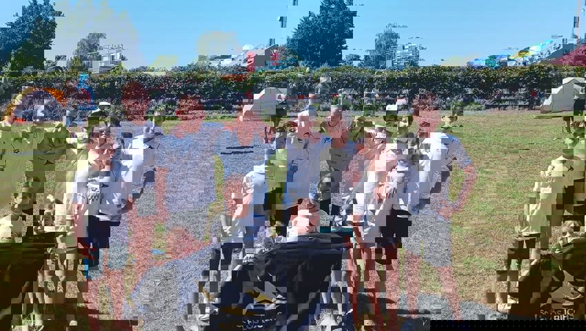 Team Kids mit Trainerin Alija Schuler.