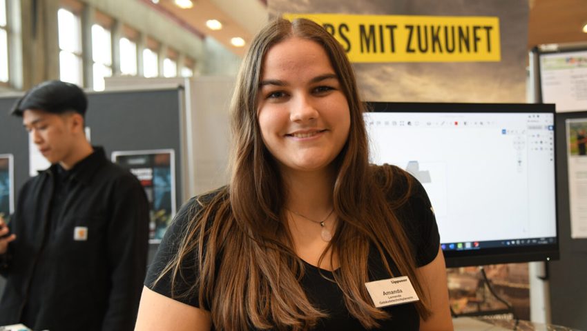  Amanda Zäch, Lernende Gebäudetechnikplanerin bei Lippuner EMT