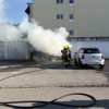 Garagenbox ausgebrannt – 15'000 Franken Schaden