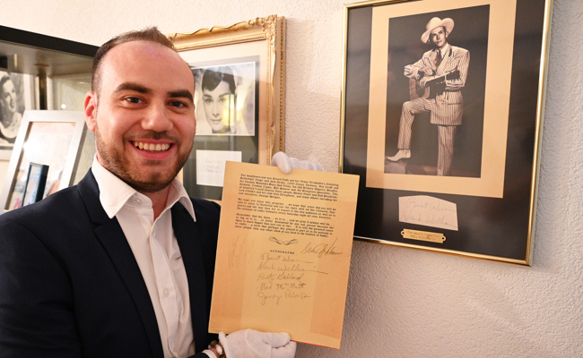 Das Vermächtnis des Countrystars: Eine wertvolle Unterschrift