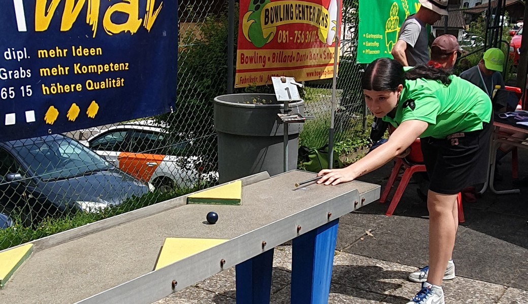 Jenny Bernegger brillierte mit Platz vier am Heimturnier in Buchs und war die Beste des Vereins. 