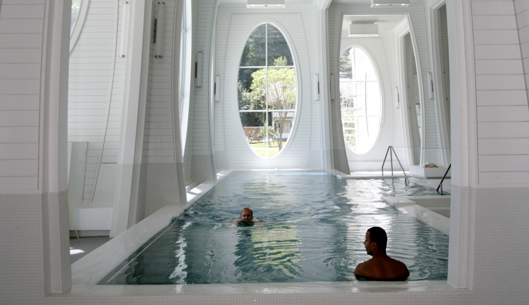 Entspannen in der Tamina Therme.