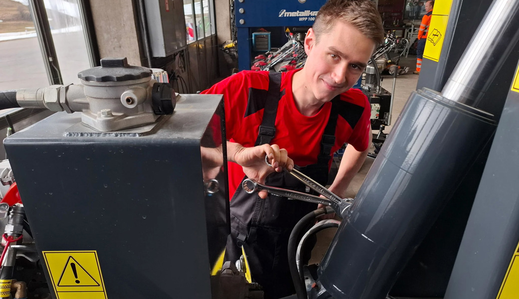 Wissbegierig auf neue Maschinen und die Weiten Kanadas – Leandro Weber ist bereit für die Swiss Skills