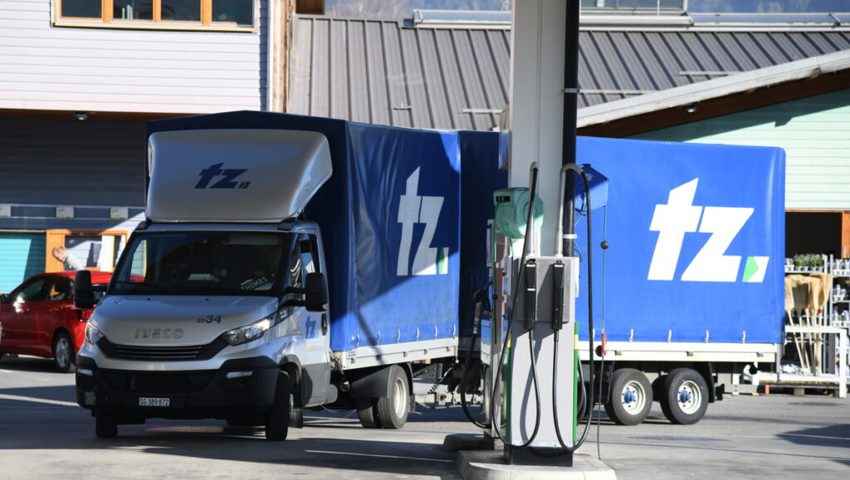  Transportunternehmen wie die TZ AG aus Buchs müssen die höheren Kosten vorfinanzieren. 
