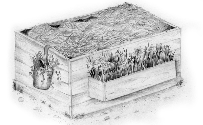 Gartentipp: Mythos Verrottungswärme