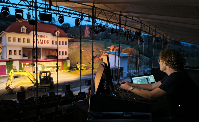 Was passiert, bevor auf der Freilichtbühne das Licht angeht