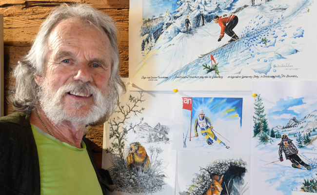 Bilder von Pips Gantenbein lassen das Publikum staunen