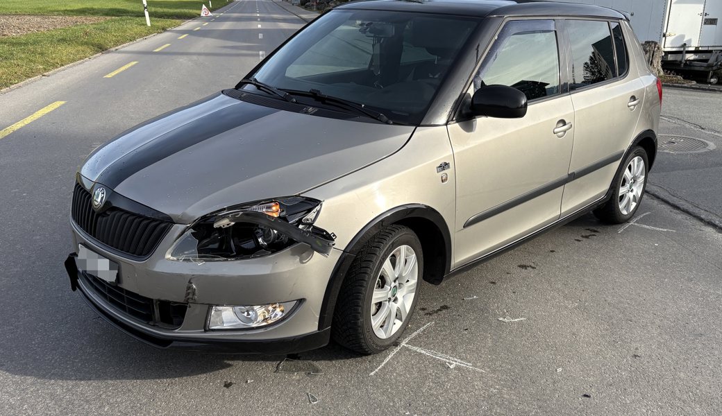 Beim Unfall entstand Sachschaden von mehreren tausend Franken.